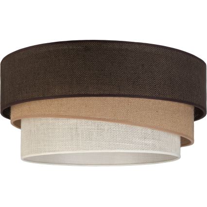 Brilagi - Mennyezeti lámpa TRIO 1xE27/60W/230V Ø 40 cm barna/bézs/fehér