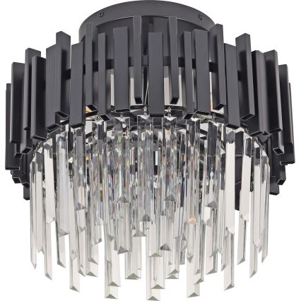 Brilagi - Mennyezeti lámpa VERVE 4xE14/40W/230V átm. 40 cm fekete