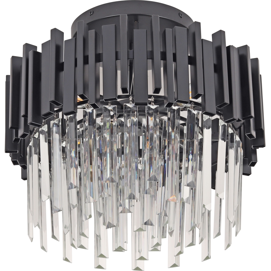 Brilagi - Mennyezeti lámpa VERVE 4xE14/40W/230V átm. 40 cm fekete