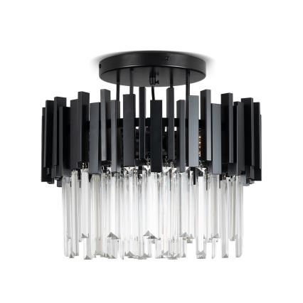BRILAGI - Mennyezeti lámpa VERVE 4xE14/40W/230V átm. 40 cm fekete