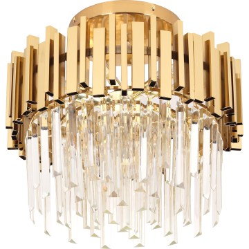 Brilagi - Mennyezeti lámpa VERVE 6xE14/40W/230V átm. 60 cm arany