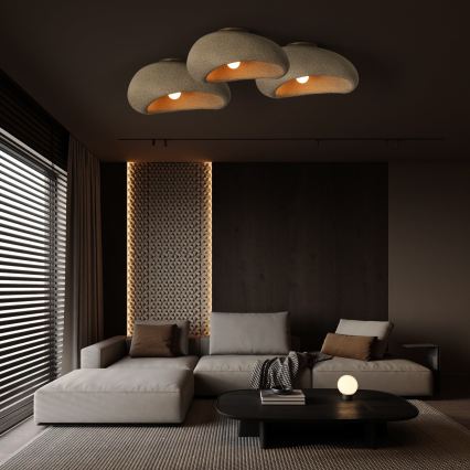 BRILAGI - Mennyezeti lámpa WABI SABI 1xE27/60W/230V Ø 40 cm bézs