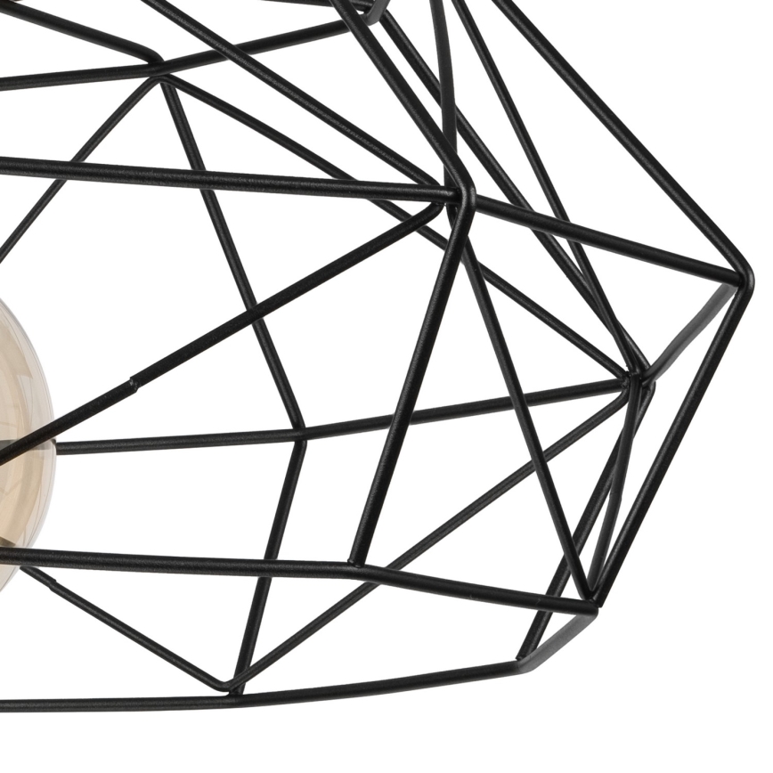 Brilagi - Mennyezeti lámpa WOODY BASKET 1xE27/60W/230V, átm. 40 cm, tölgy/dió