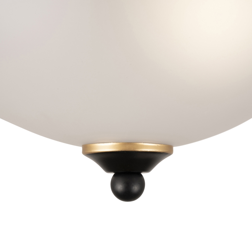 BRILAGI - Mennyezeti lámpatest FRESCO 2xE27/40W/230V átm. 28 cm fekete/arany