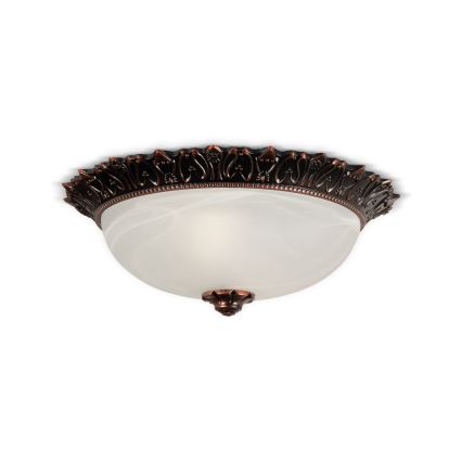 Brilagi - Mennyezeti lámpatest FRESCO 2xE27/40W/230V átm. 30 cm bronz