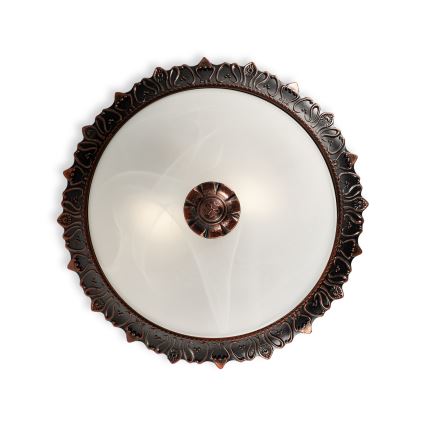 Brilagi - Mennyezeti lámpatest FRESCO 2xE27/40W/230V átm. 30 cm bronz
