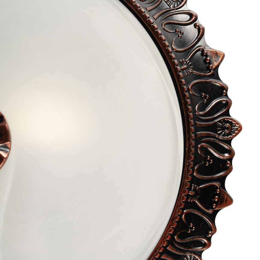 Brilagi - Mennyezeti lámpatest FRESCO 2xE27/40W/230V átm. 30 cm bronz