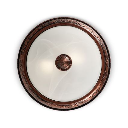 Brilagi - Mennyezeti lámpatest FRESCO 2xE27/40W/230V átm. 30 cm rézszínű