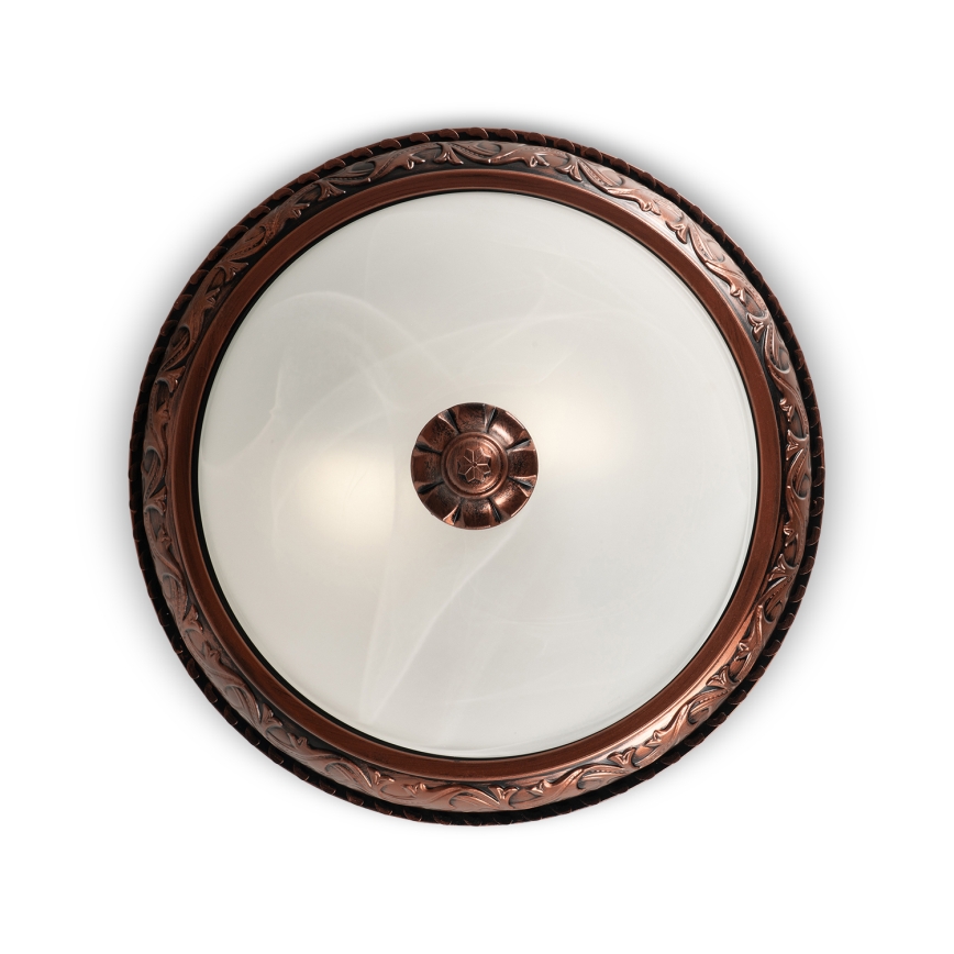 Brilagi - Mennyezeti lámpatest FRESCO 2xE27/40W/230V átm. 30 cm rézszínű