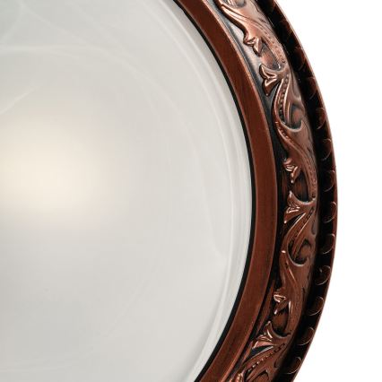 Brilagi - Mennyezeti lámpatest FRESCO 2xE27/40W/230V átm. 30 cm rézszínű