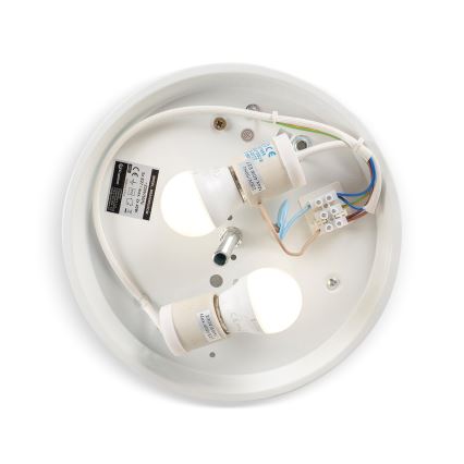 Brilagi - Mennyezeti lámpatest FRESCO 2xE27/40W/230V átm. 30 cm rézszínű