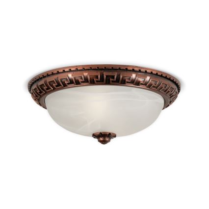 Brilagi - Mennyezeti lámpatest FRESCO 2xE27/40W/230V átm. 30 cm, rézszínű