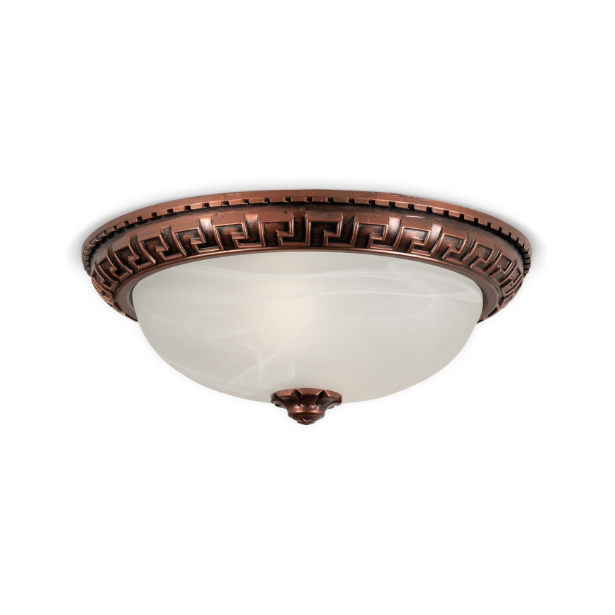 Brilagi - Mennyezeti lámpatest FRESCO 2xE27/40W/230V átm. 30 cm, rézszínű