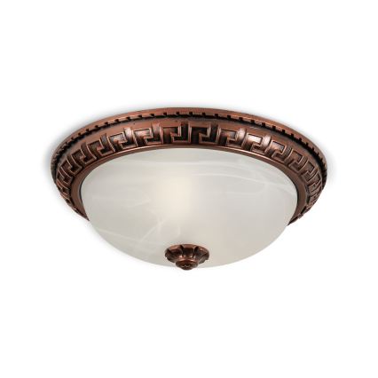 Brilagi - Mennyezeti lámpatest FRESCO 2xE27/40W/230V átm. 30 cm, rézszínű