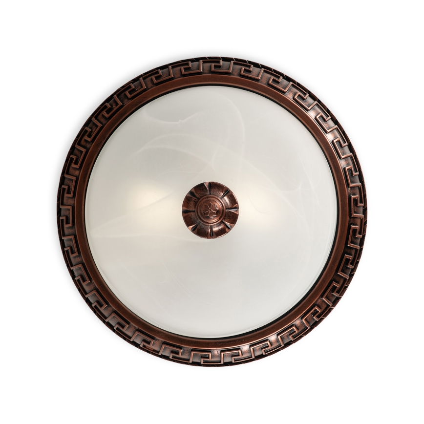 Brilagi - Mennyezeti lámpatest FRESCO 2xE27/40W/230V átm. 30 cm, rézszínű