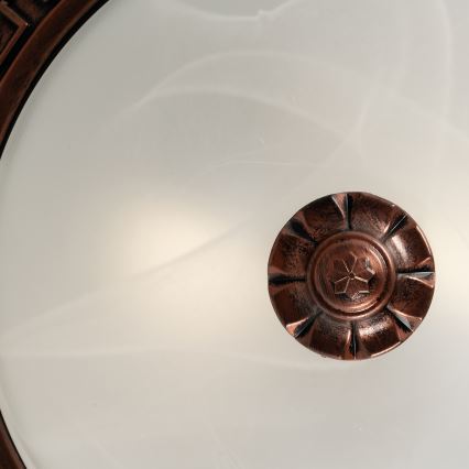 Brilagi - Mennyezeti lámpatest FRESCO 2xE27/40W/230V átm. 30 cm, rézszínű