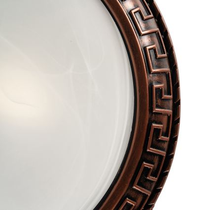 Brilagi - Mennyezeti lámpatest FRESCO 2xE27/40W/230V átm. 30 cm, rézszínű