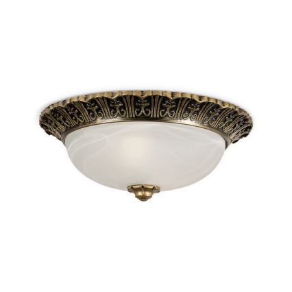 Brilagi - Mennyezeti lámpatest FRESCO 2xE27/40W/230V, átmérő 30 cm, aranyszínű