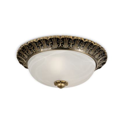 Brilagi - Mennyezeti lámpatest FRESCO 2xE27/40W/230V, átmérő 30 cm, aranyszínű