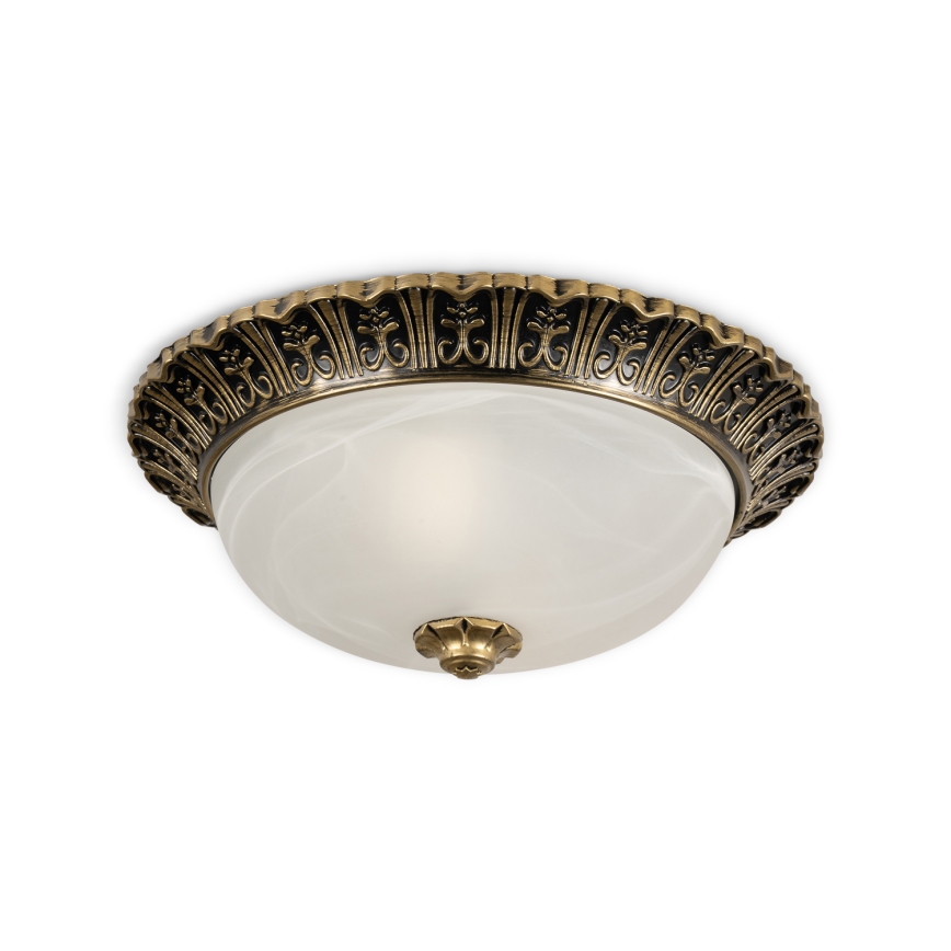 Brilagi - Mennyezeti lámpatest FRESCO 2xE27/40W/230V, átmérő 30 cm, aranyszínű