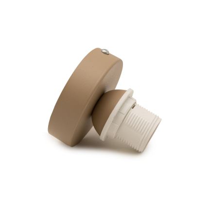 Brilagi - Mennyezeti lámpatest PARTY 1xE27/60W/230V, átm. 10 cm, bézs