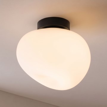 BRILAGI - Mennyezeti lámpatest PEBBLES 1xE27/40W/230V Ø 30 cm fekete