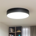 BRILAGI - Mennyezeti lámpatest POOL 5xE27/15W/230V Ø 60 cm IP54 fekete