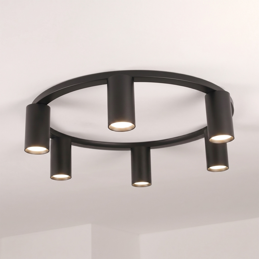 BRILAGI - Mennyezeti lámpatest SELE 6xGU10/30W/230V fekete