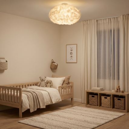 Brilagi - Mennyezeti lámpatest SOLEAIR 2xE27/40W/230V Ø 60 cm fehér