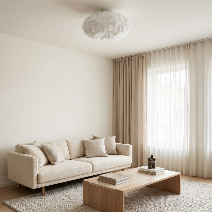 Brilagi - Mennyezeti lámpatest SOLEAIR 2xE27/40W/230V Ø 60 cm fehér