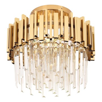 Brilagi - Mennyezeti lámpatest VERVE 4xE14/40W/230V átm. 40 cm aranyszínű