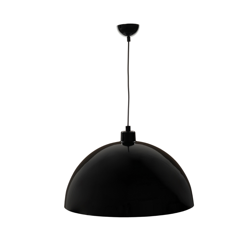 Brilagi - METALO LED csillár kábelen 1xE27/40W/230V Ø 60 cm fekete/rézszínű
