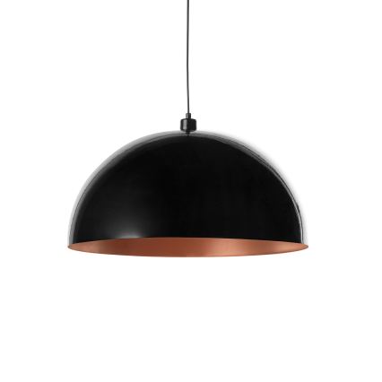 Brilagi - METALO LED csillár kábelen 1xE27/40W/230V Ø 60 cm fekete/rézszínű