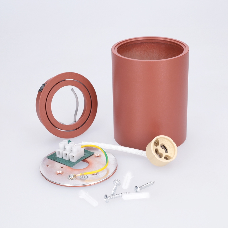 BRILAGI - MIA spotlámpa 1xGU10/30W/230V 100x80 mm barna