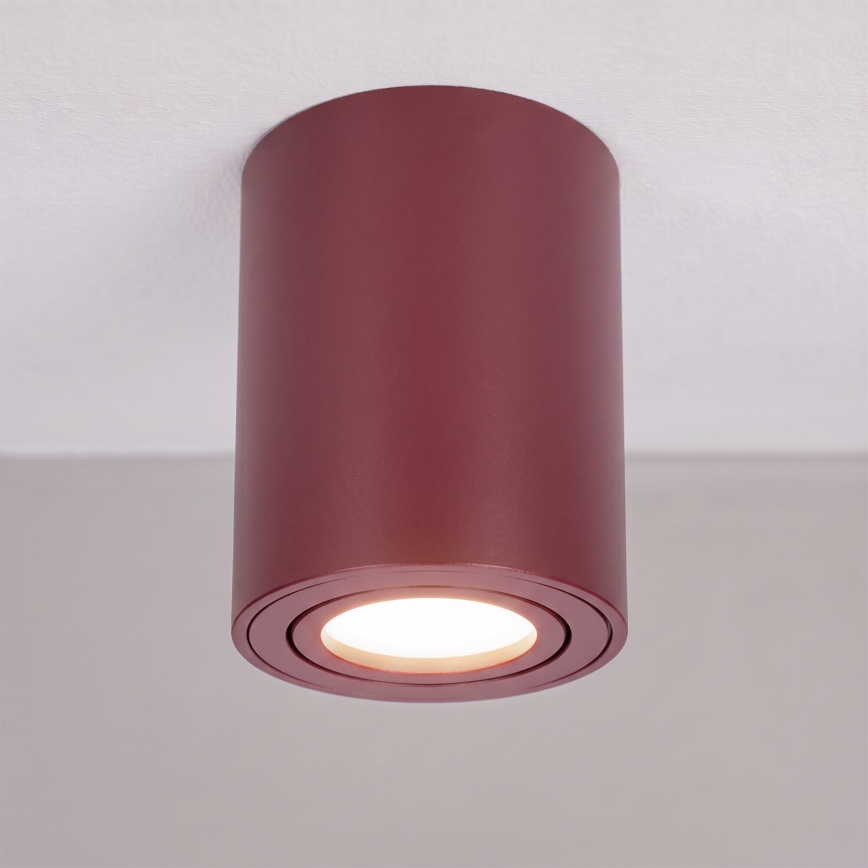 BRILAGI - MIA spotlámpa 1xGU10/30W/230V 100x80 mm bordó