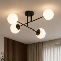 Brilagi - MILO felületre szerelhető csillár 4xE27/60W/230V fekete
