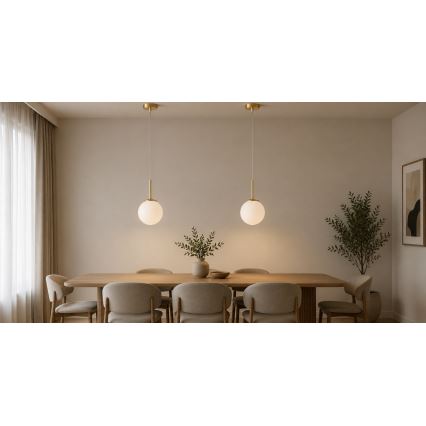 Brilagi - MILO kábeles függőlámpa 1xE27/60W/230V aranyszínű