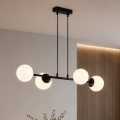 Brilagi - MILO kábellel függesztett csillár 4xE27/60W/230V fekete