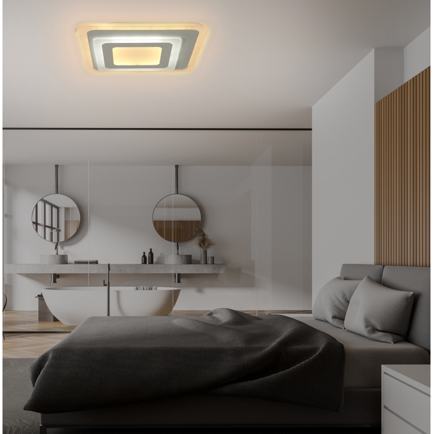 Brilagi - LED Dimmelhető mennyezeti lámpa MODERN MINI LED/65W/230V 3000-6000K 37x37 cm + távirányító