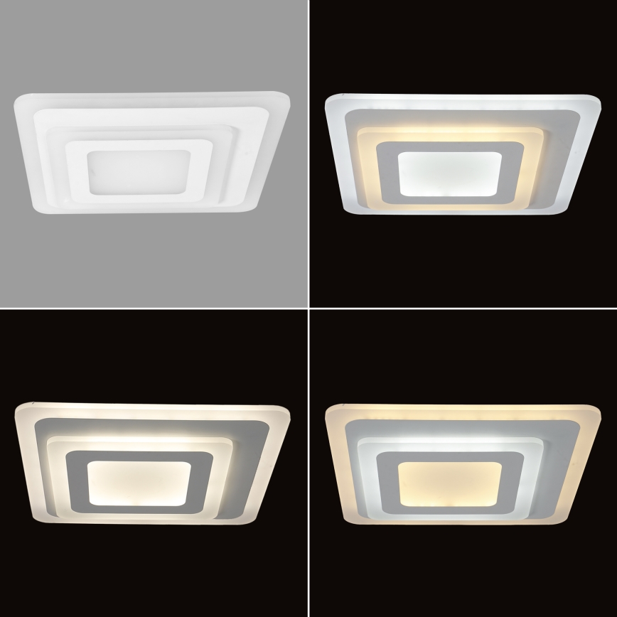 Brilagi - LED Dimmelhető mennyezeti lámpa MODERN MINI LED/65W/230V 3000-6000K 37x37 cm + távirányító