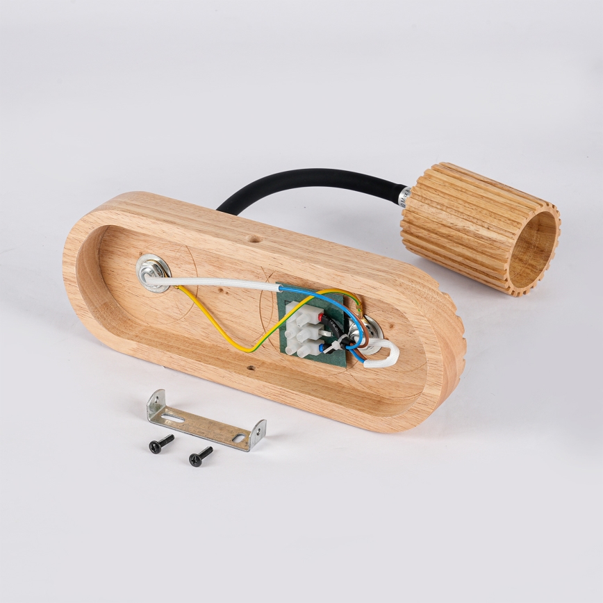 Brilagi - MODERN WOOD fali lámpa 1xG9/5W/230V + 1xGU10/8W fa