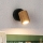 Brilagi - MODERN WOOD fali spotlámpa 1xGU10/8W/230V fa/fekete