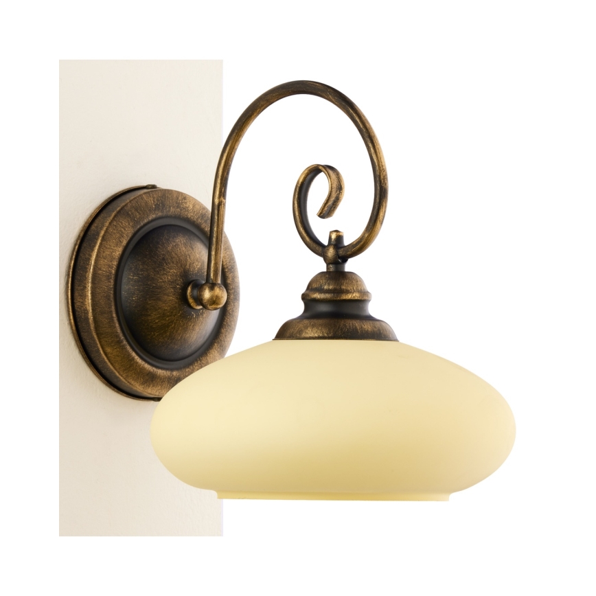 BRILAGI - MOLLERO fali lámpa 1xE27/15W/230V bronz/patina