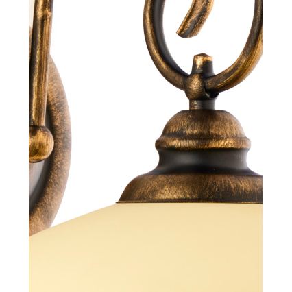 BRILAGI - MOLLERO fali lámpa 1xE27/15W/230V bronz/patina