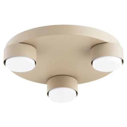 Brilagi - MONO LED mennyezeti lámpa 3xGX53/30W/230V Ø 30 cm bézs
