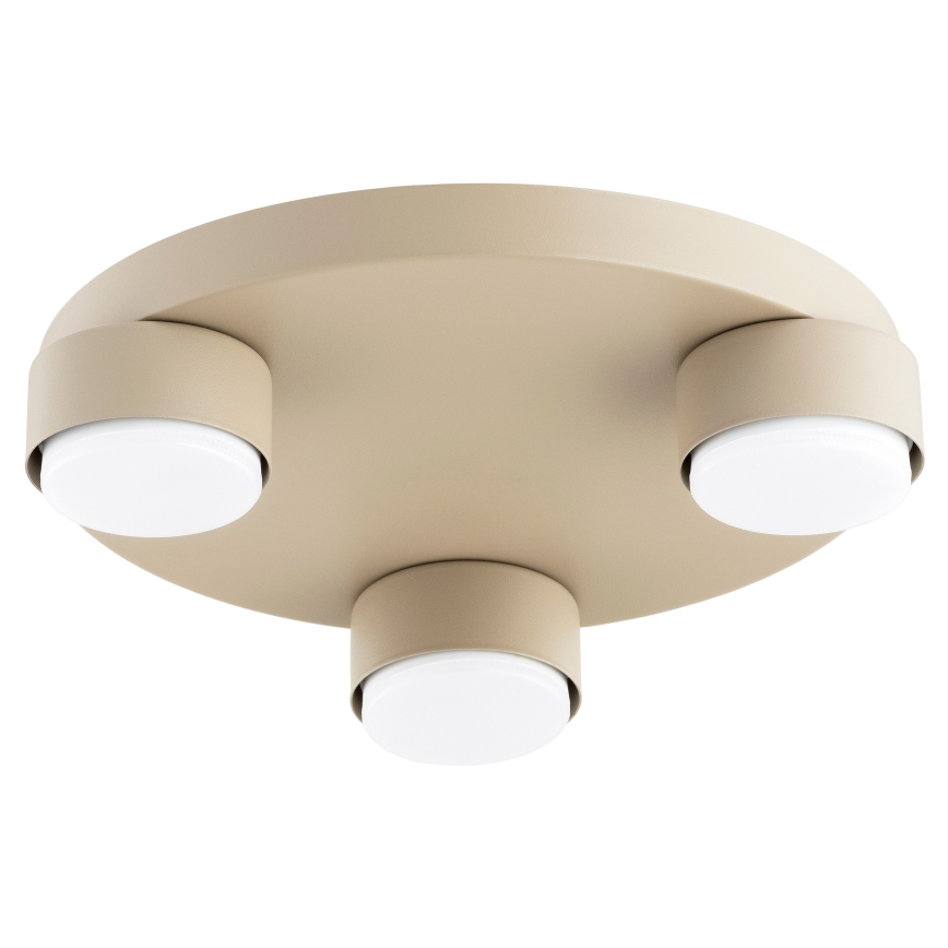 Brilagi - MONO LED mennyezeti lámpa 3xGX53/30W/230V Ø 30 cm bézs