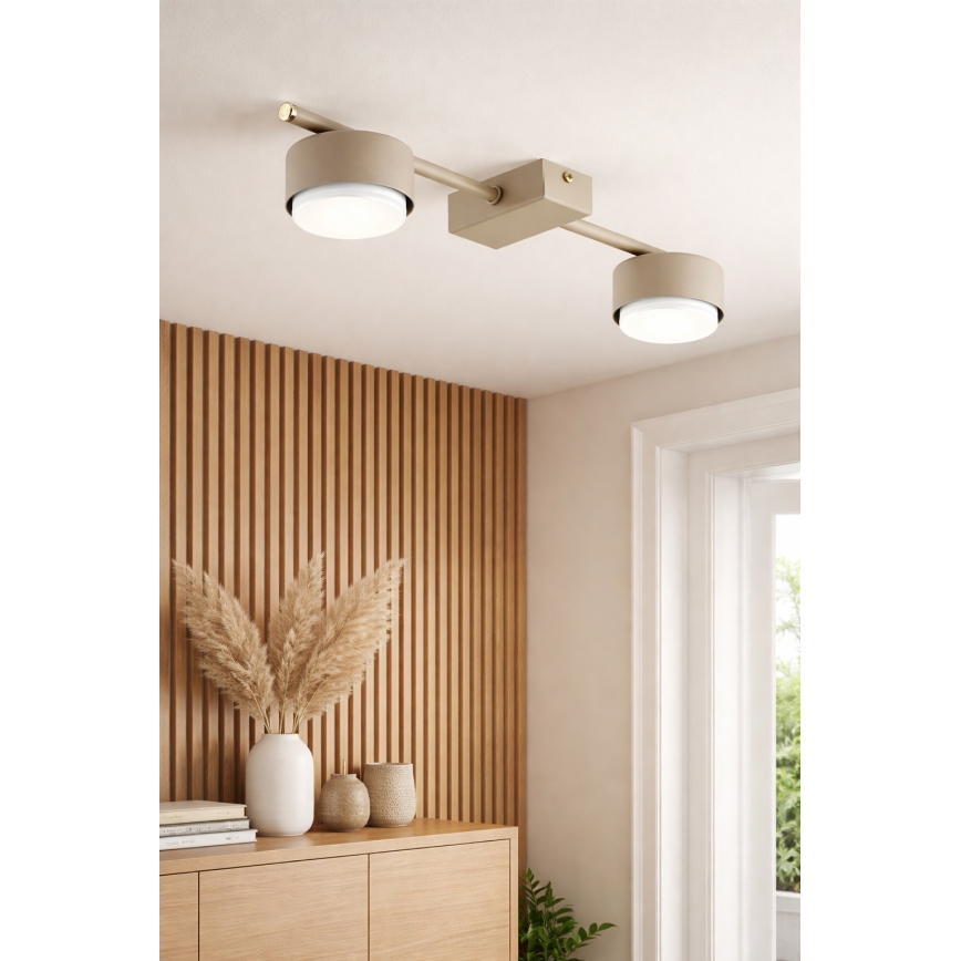 Brilagi - MONO LED spotlámpa 2xGX53/30W/230V bézs