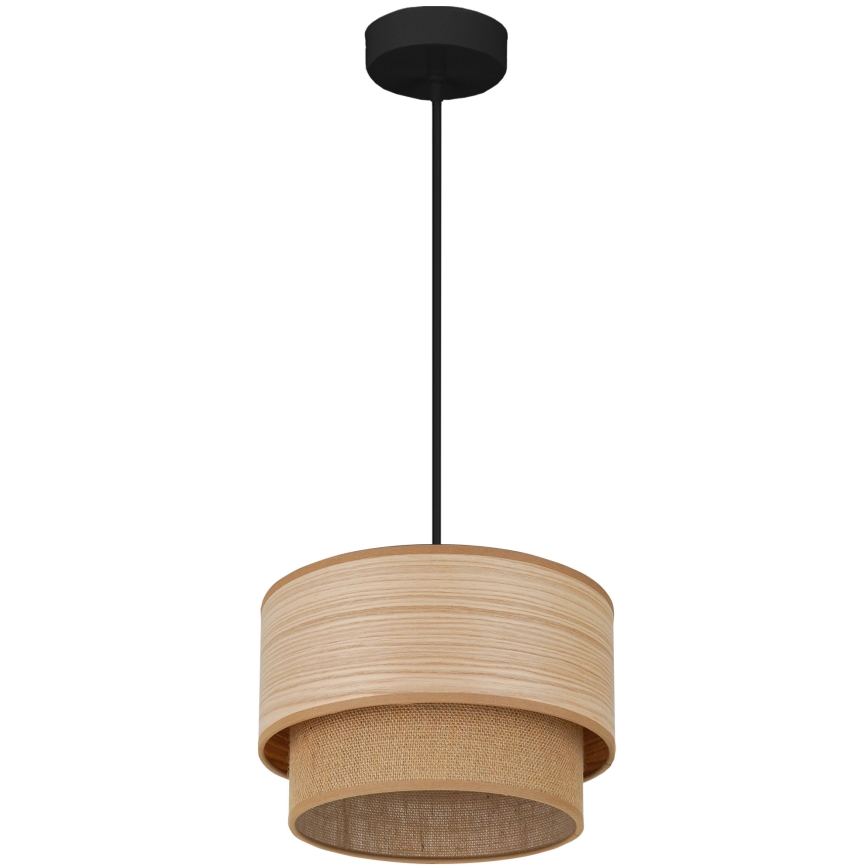 Brilagi - Montana Boho függeszték kábelre 1xE27/15W/230V átm. 25 cm barna/fekete