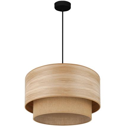 Brilagi - Montana Boho függeszték kábellel 1xE27/15W/230V átm. 45 cm barna/fekete