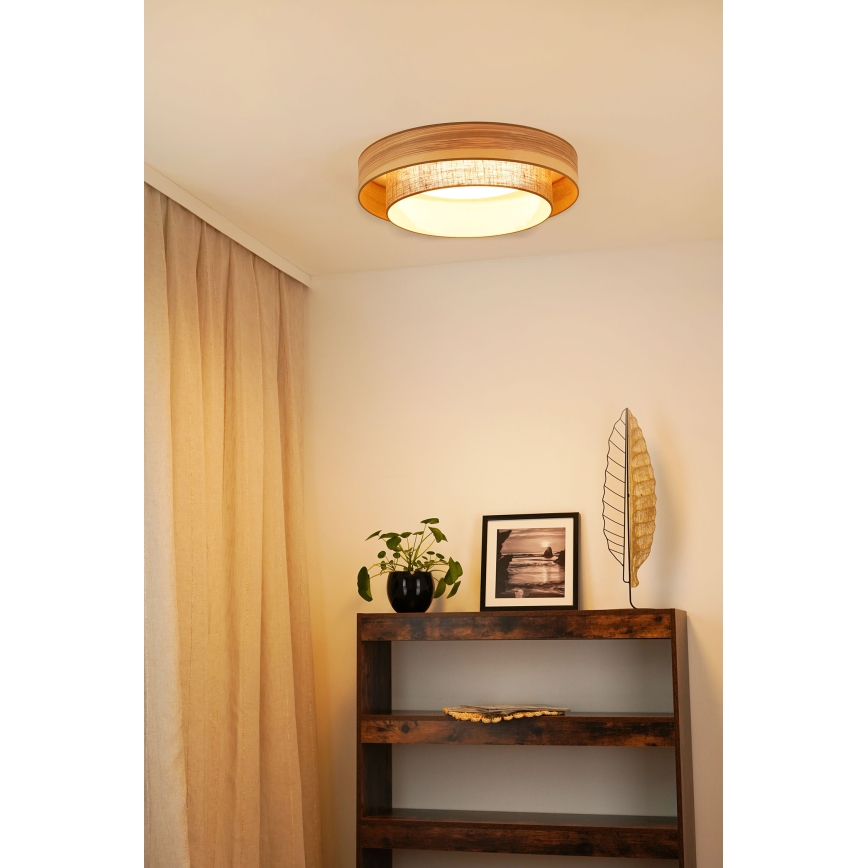Brilagi - LED Mennyezeti lámpa MONTANA BOHO LED/26W/230V átmérő 60 cm barna